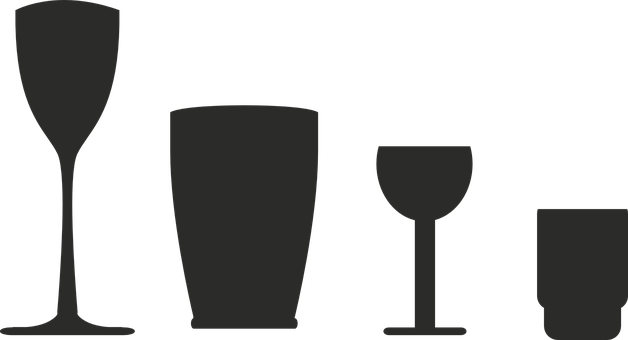 Silhouette Collectionof Drinking Glasses