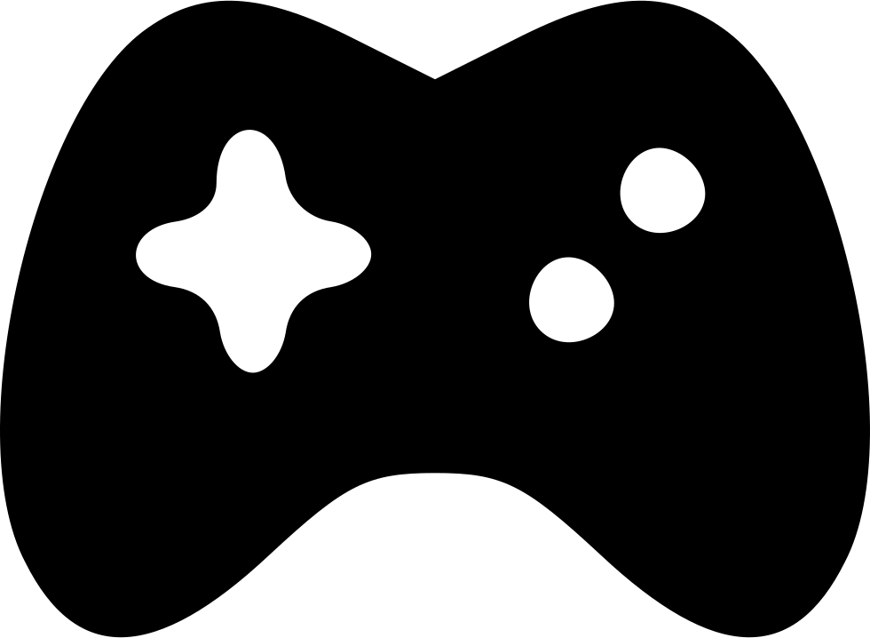 Silhouetteof Gaming Joystick Icon