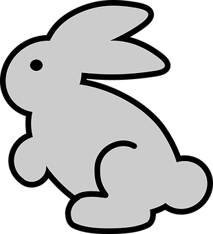 Silhouetteofa Bunny