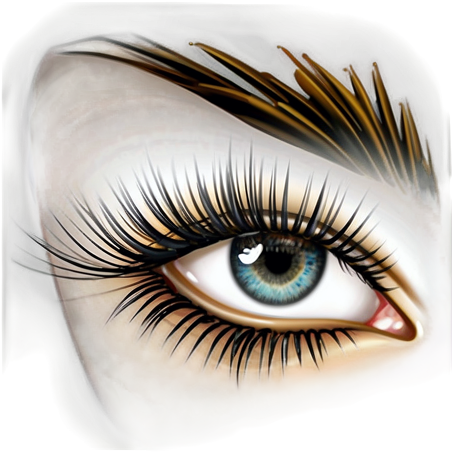 Silk Eyelashes Png 13