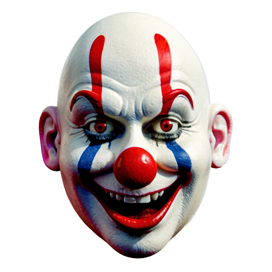 Silly Clown Face Cartoon Png Sec