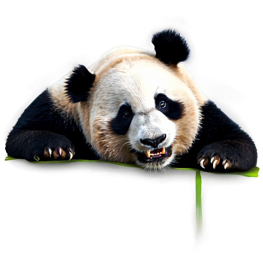 Silly Panda Face Expression Png Tvk48