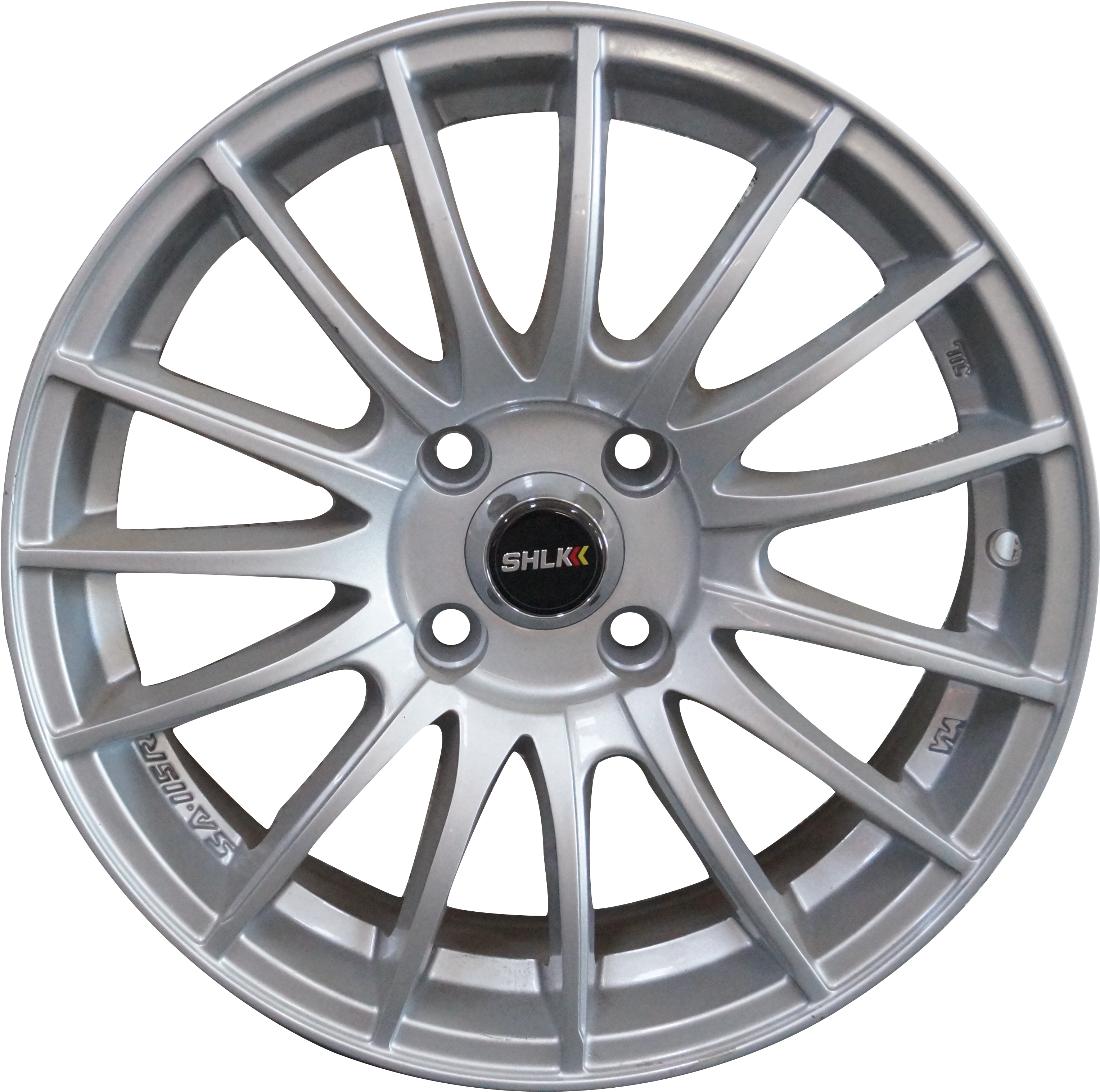 Silver Alloy Car Wheel