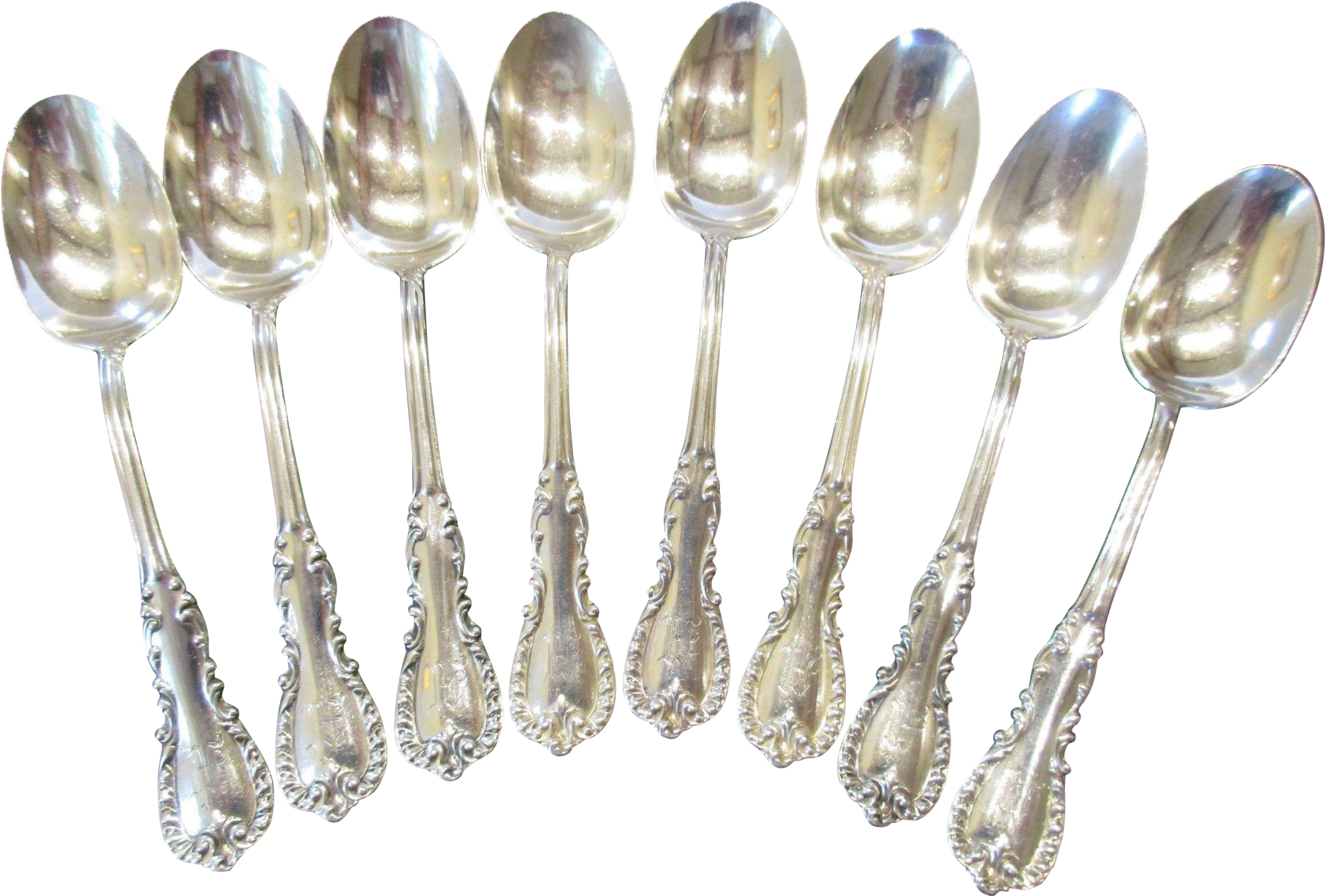 Silver Antique Spoons Collection