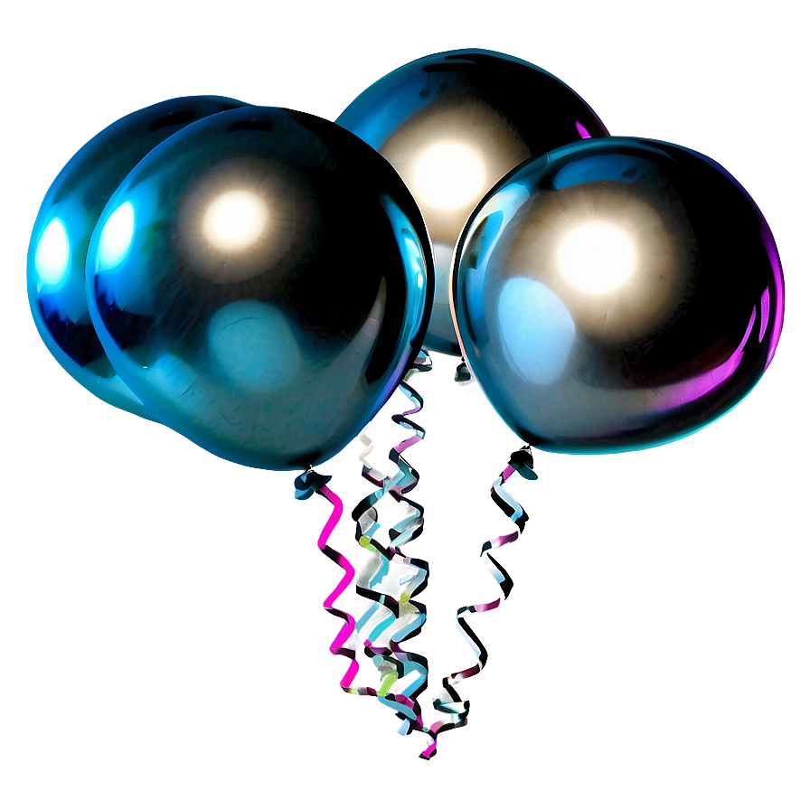 Silver Balloons Png Vqu