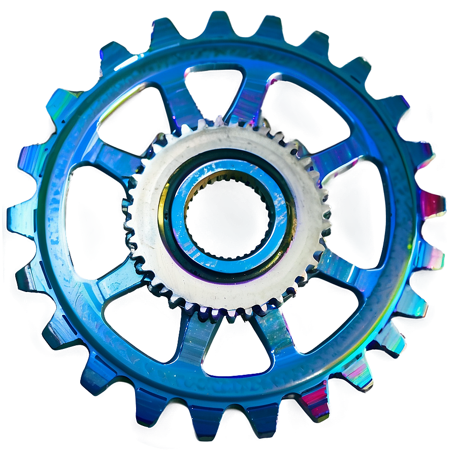 Silver Bicycle Gear Png Wsv