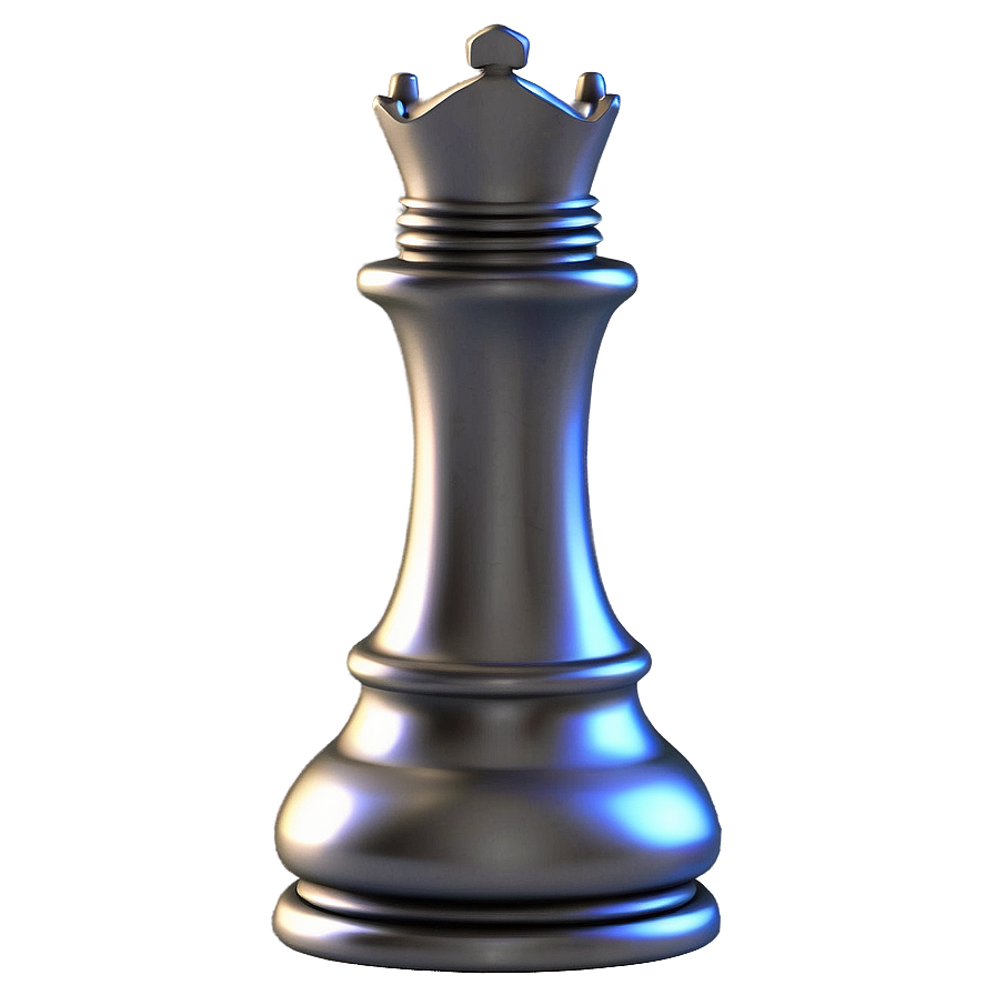 Silver Chess Piece Png 25