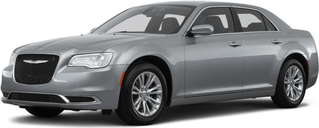 Silver Chrysler300 Sedan Profile View