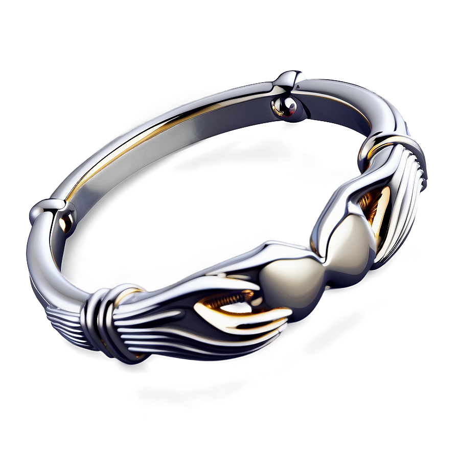 Silver Claddagh Ring Png 80