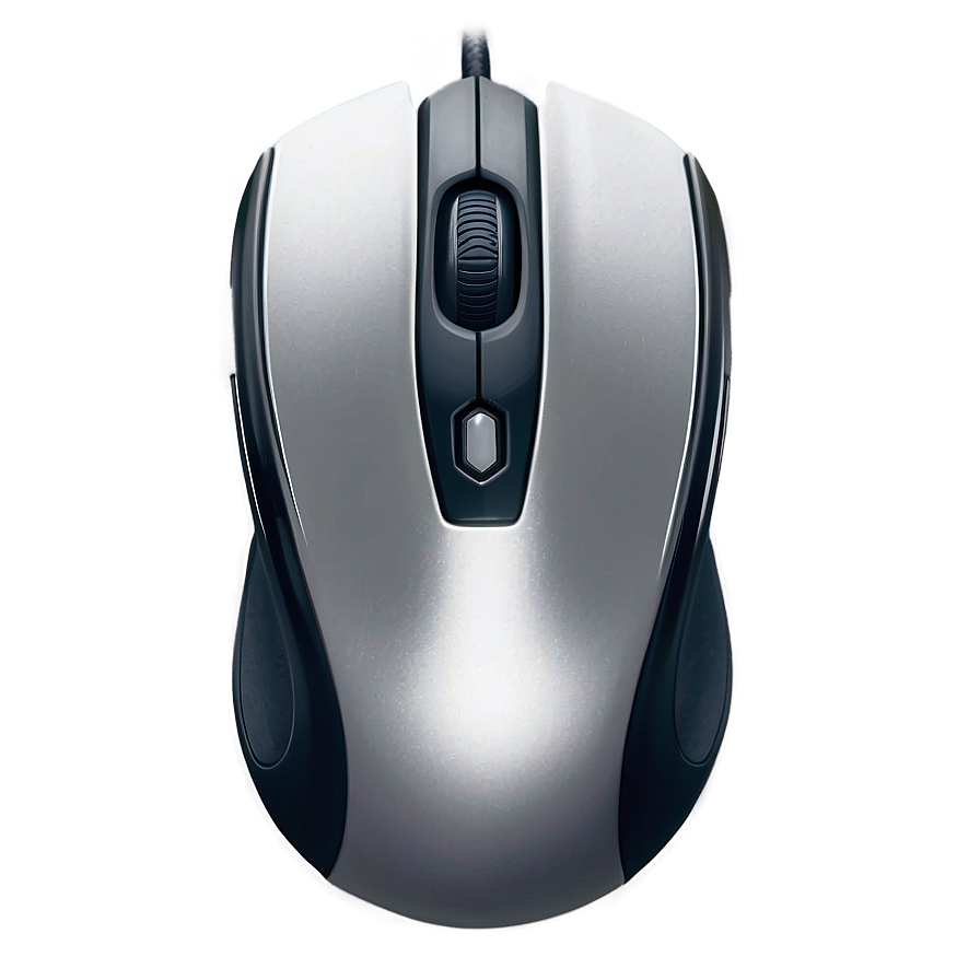 Silver Computer Mouse Png 05252024