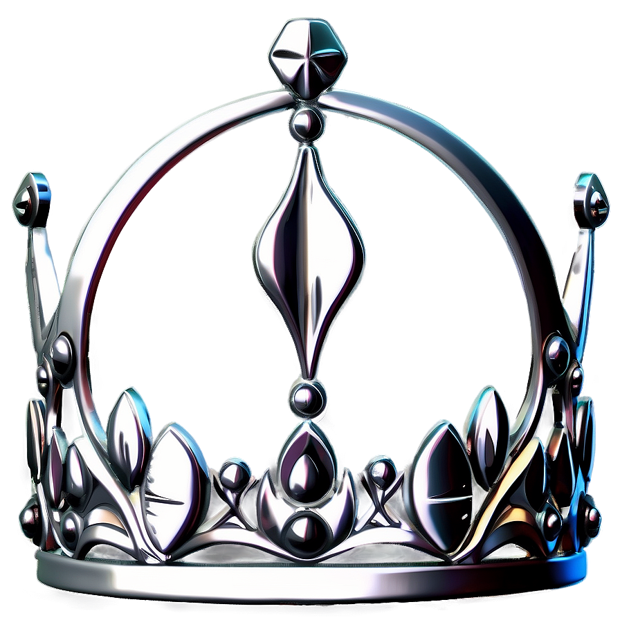 Silver Crown Design Png 94