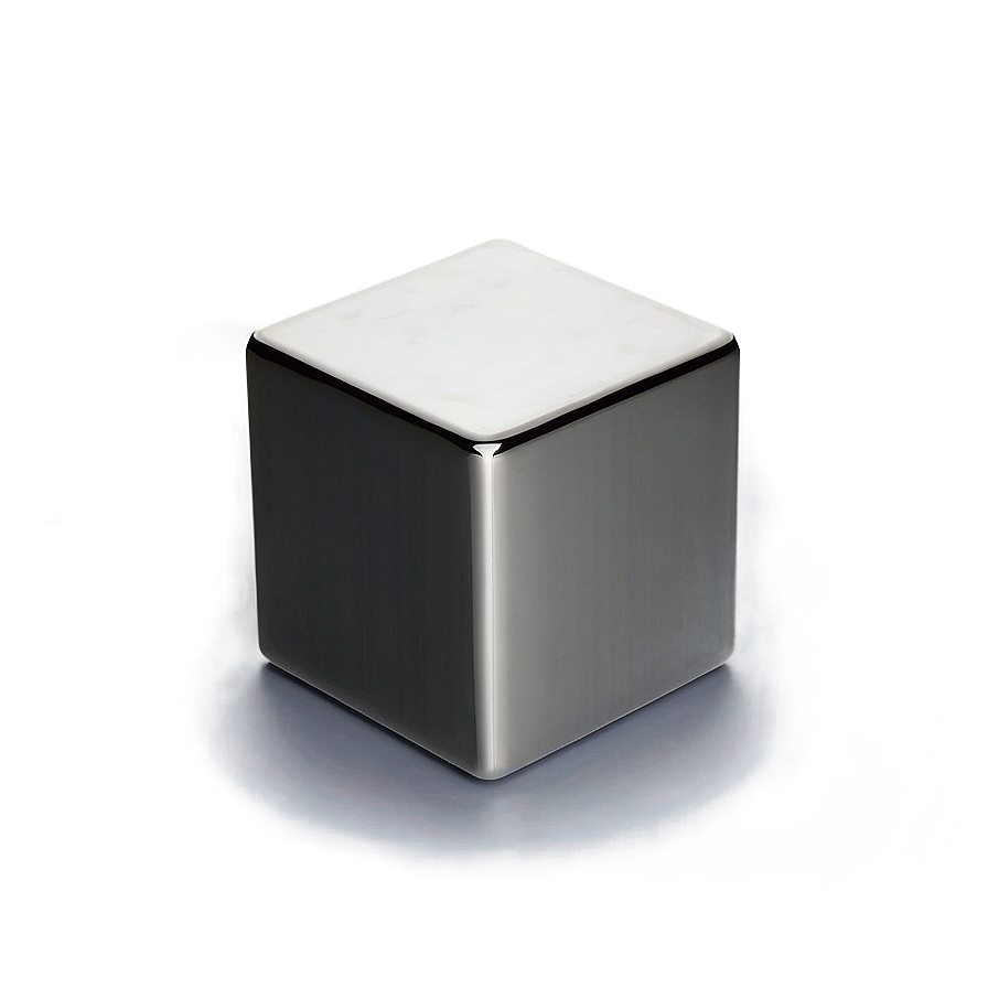 Silver Cube Png Cge