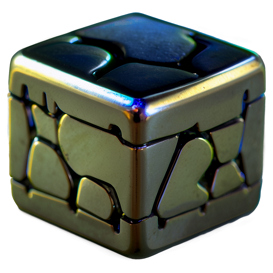 Silver Cube Png Lpk