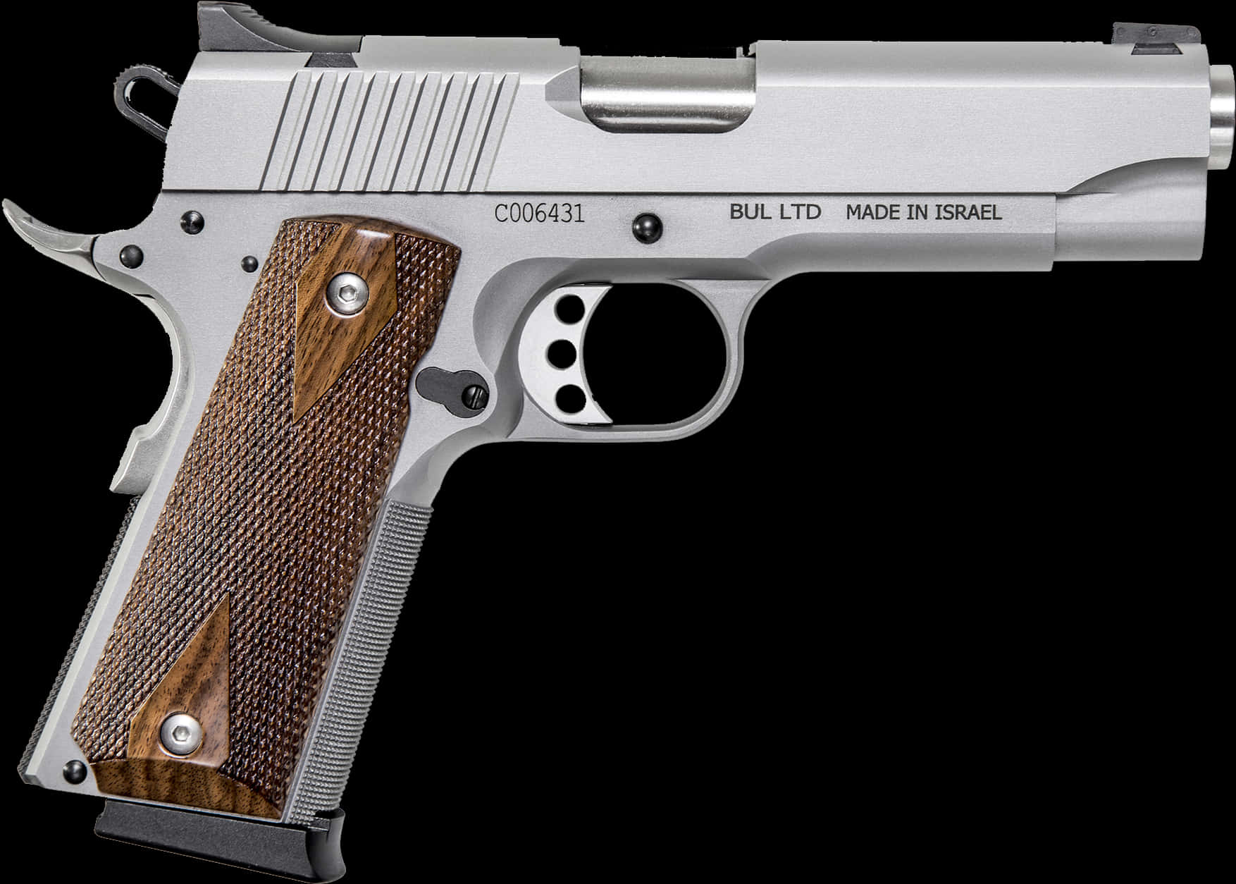 Silver Desert Eagle Pistol