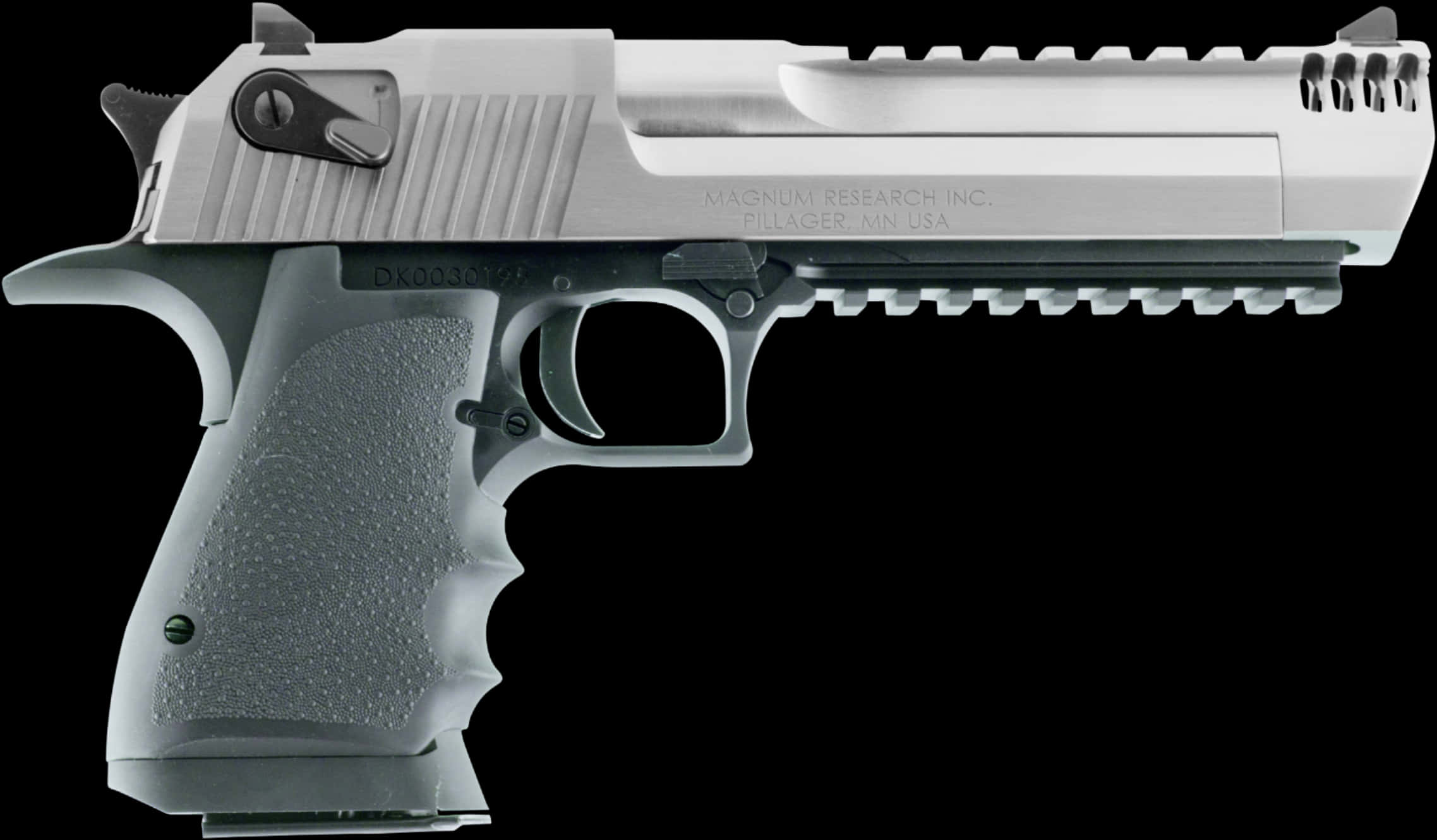 Silver Desert Eagle Pistol