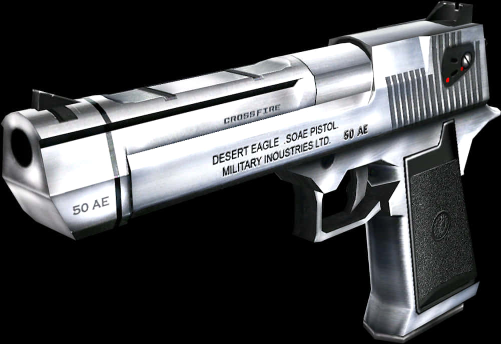 Silver Desert Eagle50 A E