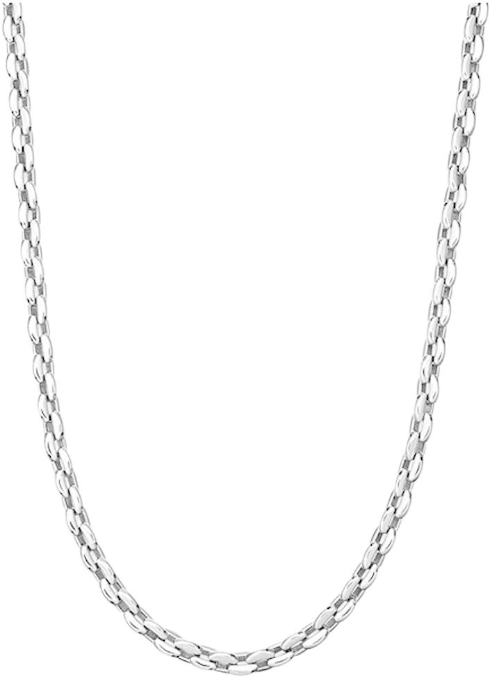 Silver Figaro Chain Necklace