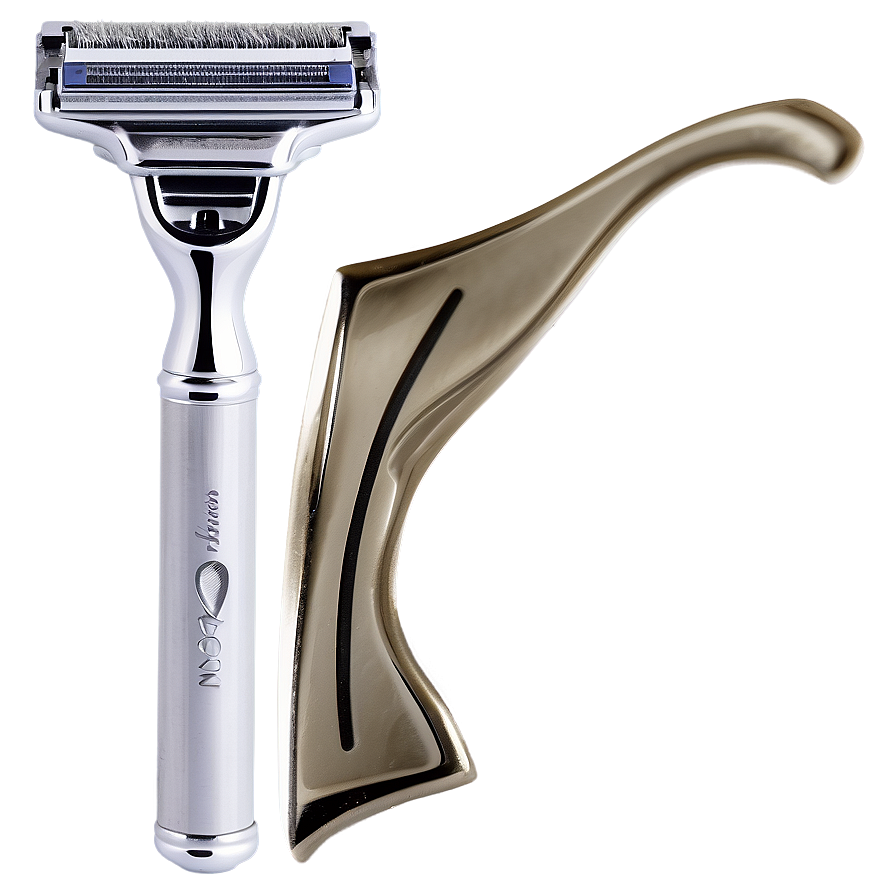 Silver Finish Razor Png 06202024