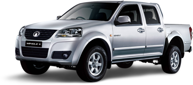 Silver Great Wall Wingle Pickup Truck