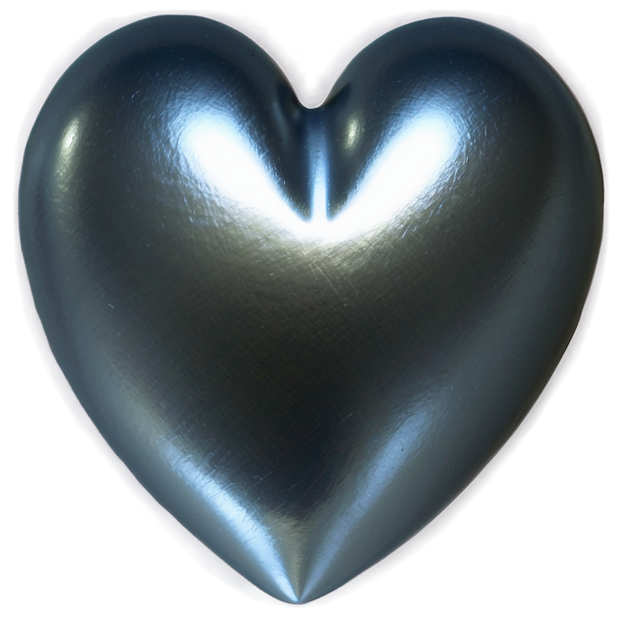 Silver Heart Illustration Png Gxs