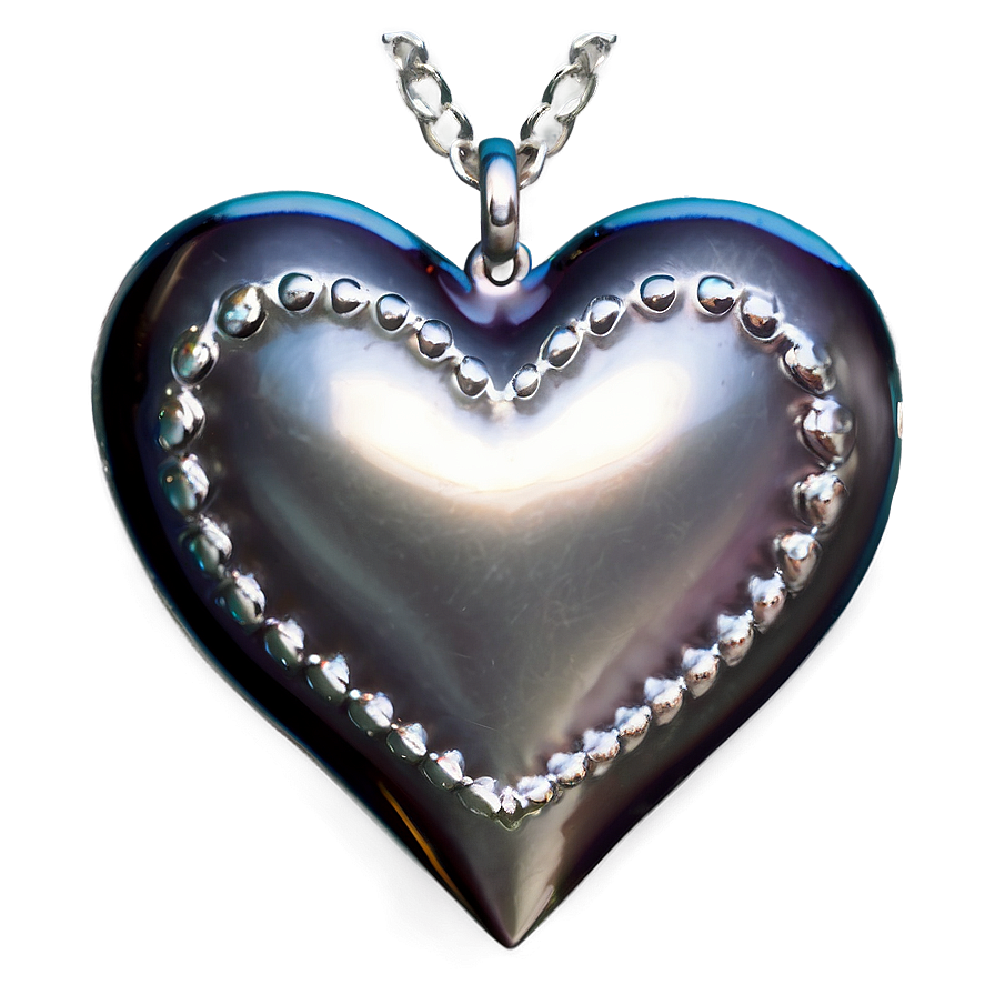 Silver Hearts Png Bxa38