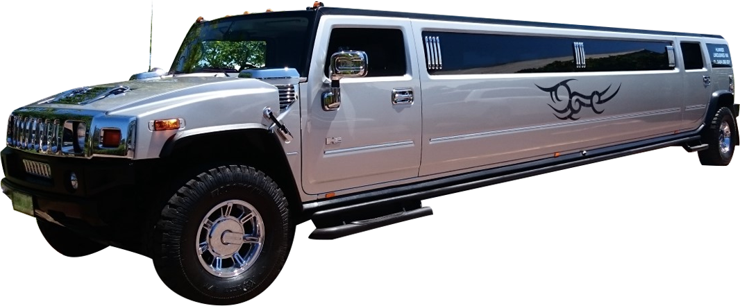 Silver Hummer Limousine