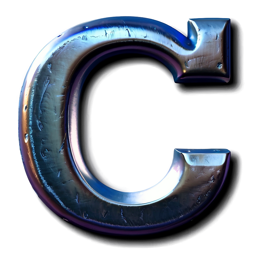 Silver Letter C Png 90