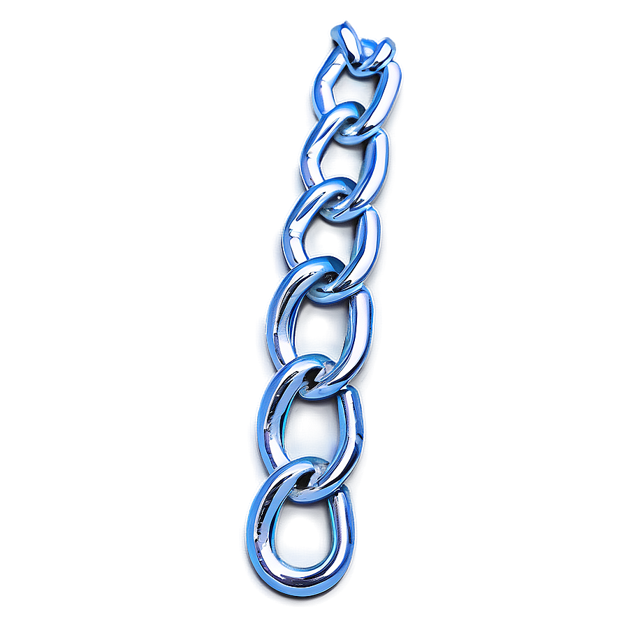 Silver Line Chain Link Png 84