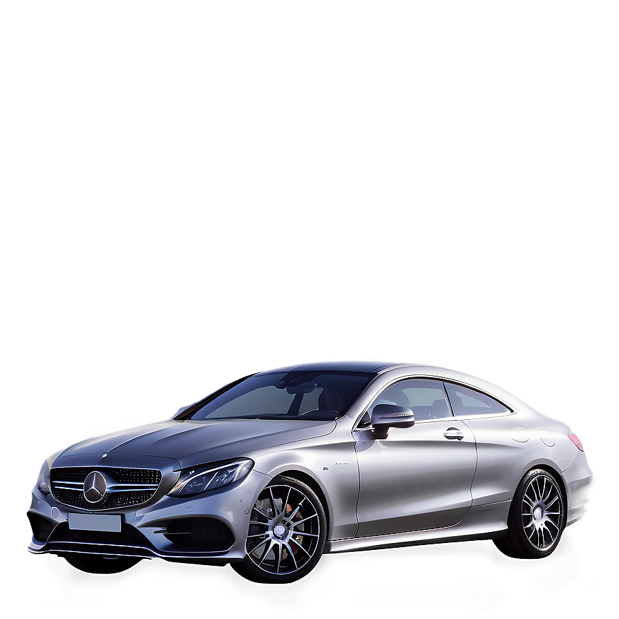 Silver Mercedes Coupe Png 06202024