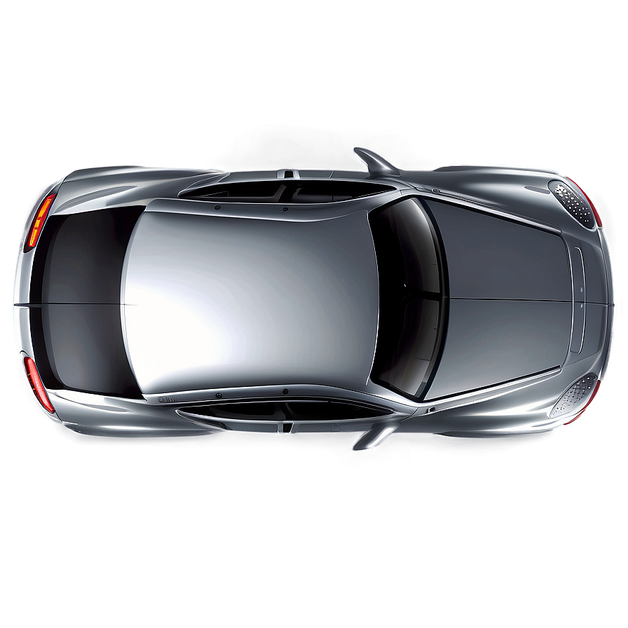 Silver Metallic Car Png 35