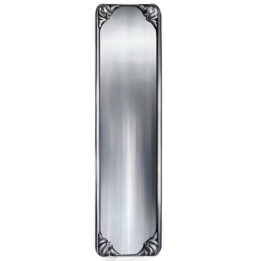 Silver Name Plate Png 10