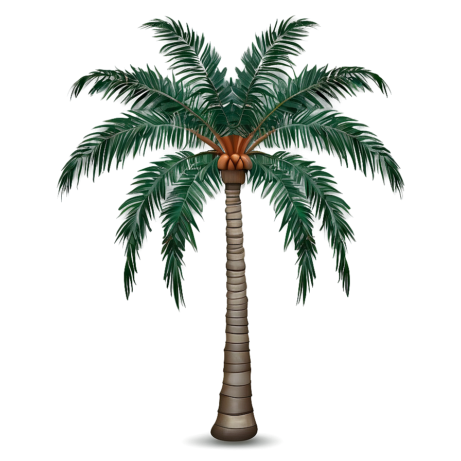 Silver Palm Tree Emoji Png 06272024