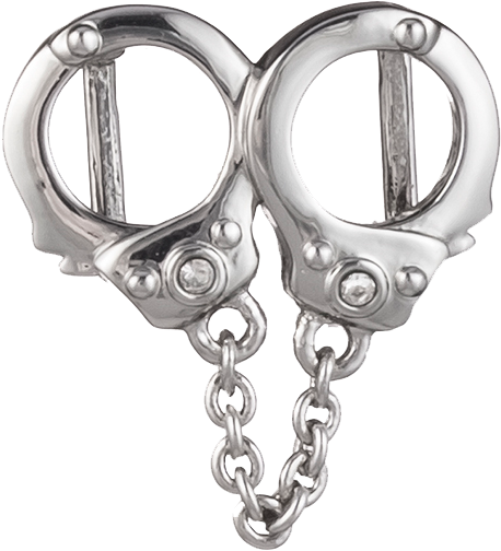 Silver Police Handcuffs