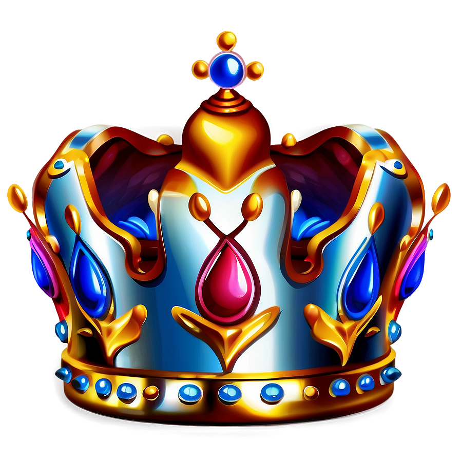 Silver Prince Crown Illustration Png Jqd