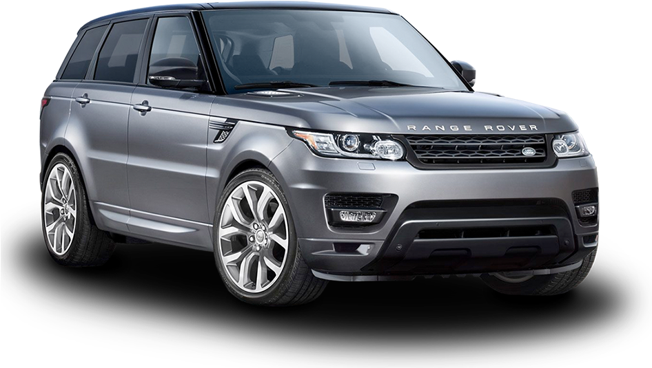 Silver Range Rover Sport S U V