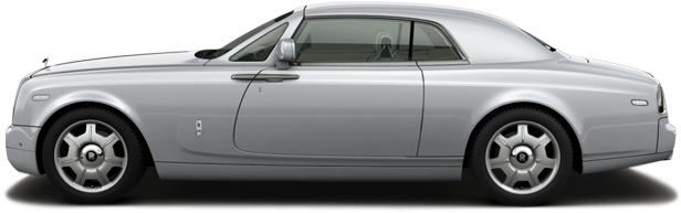 Silver Rolls Royce Side View