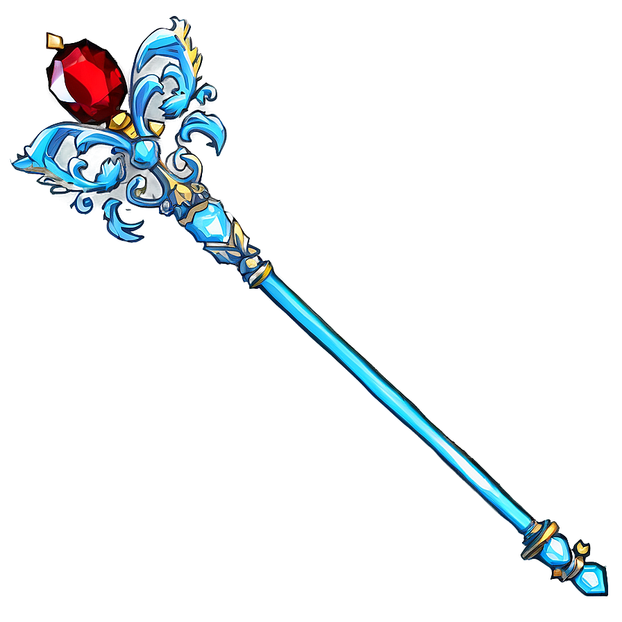 Silver Scepter Png Jfp