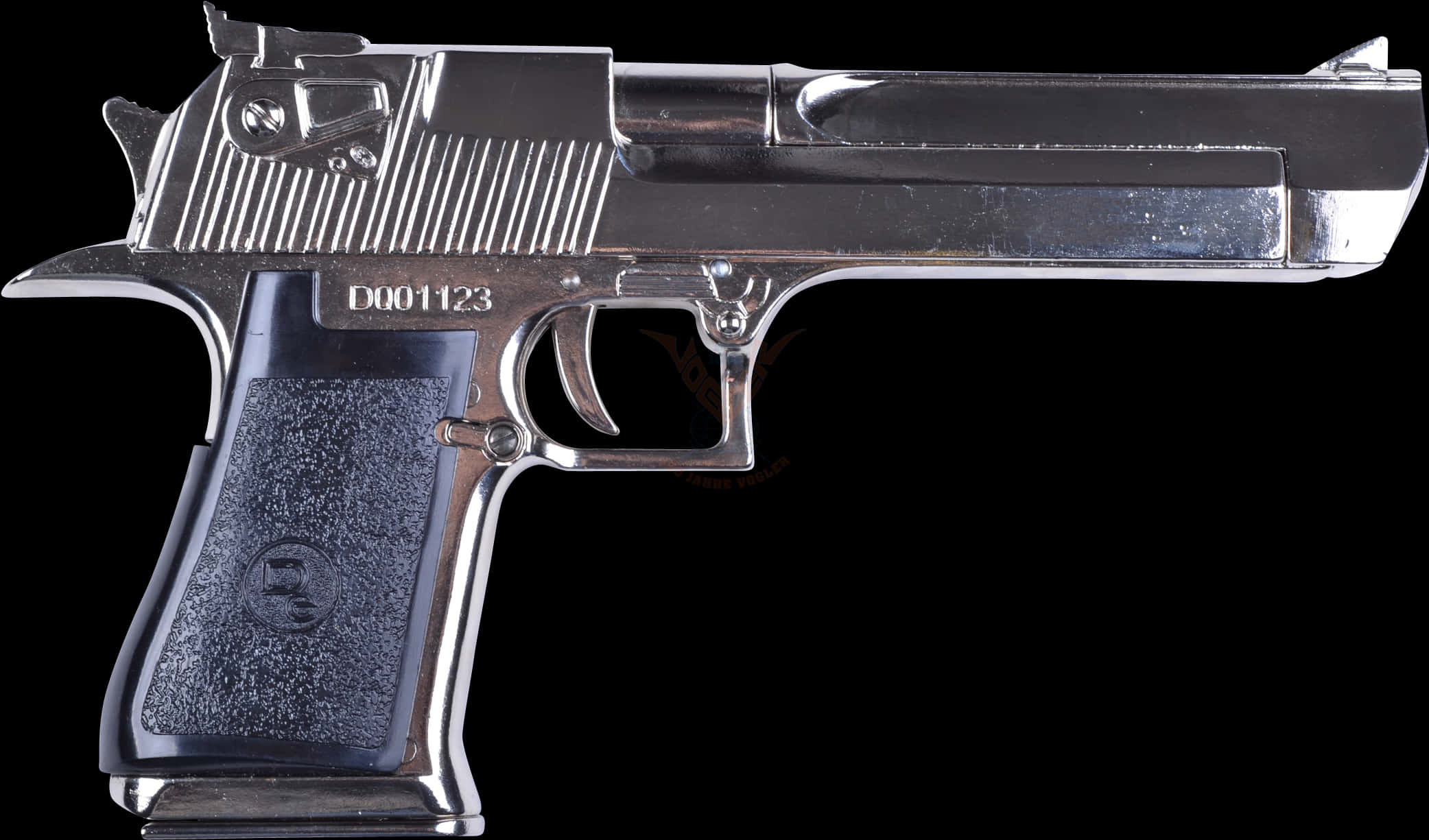 Silver Semi Automatic Pistol