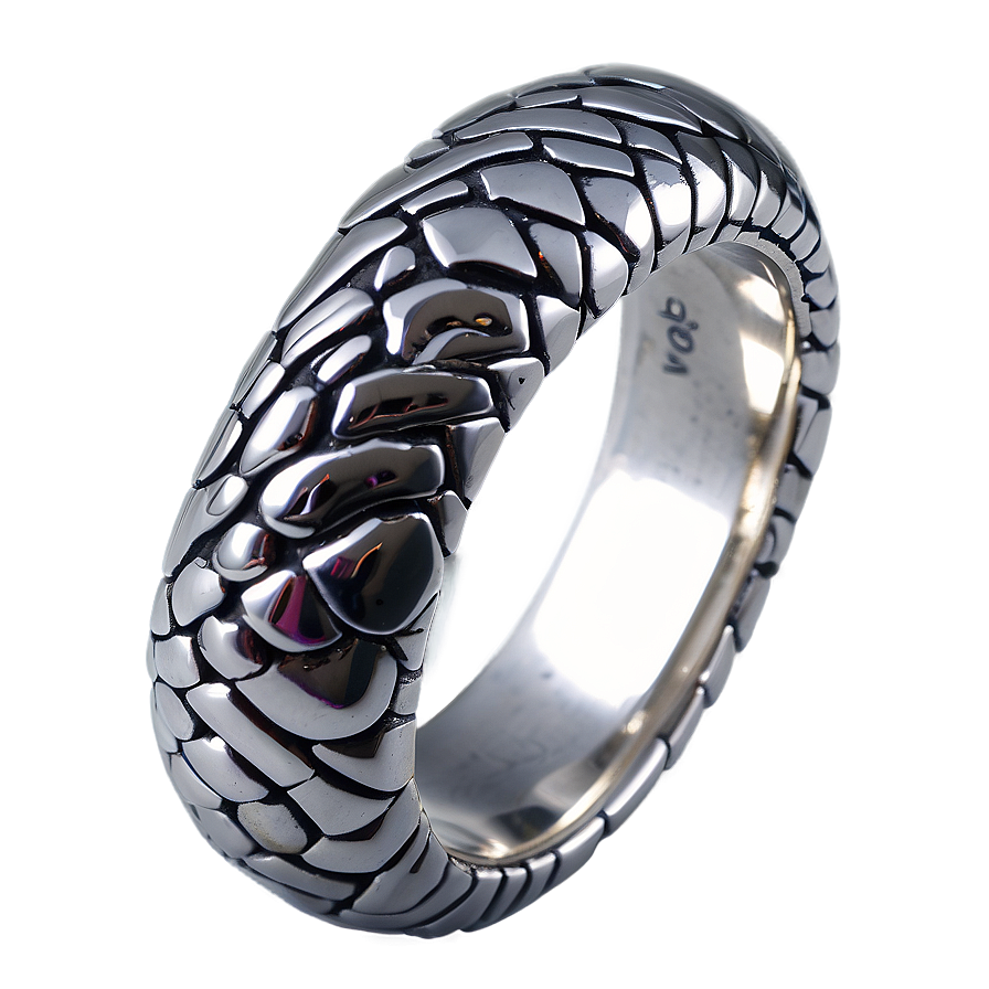 Silver Snake Ring Png 27