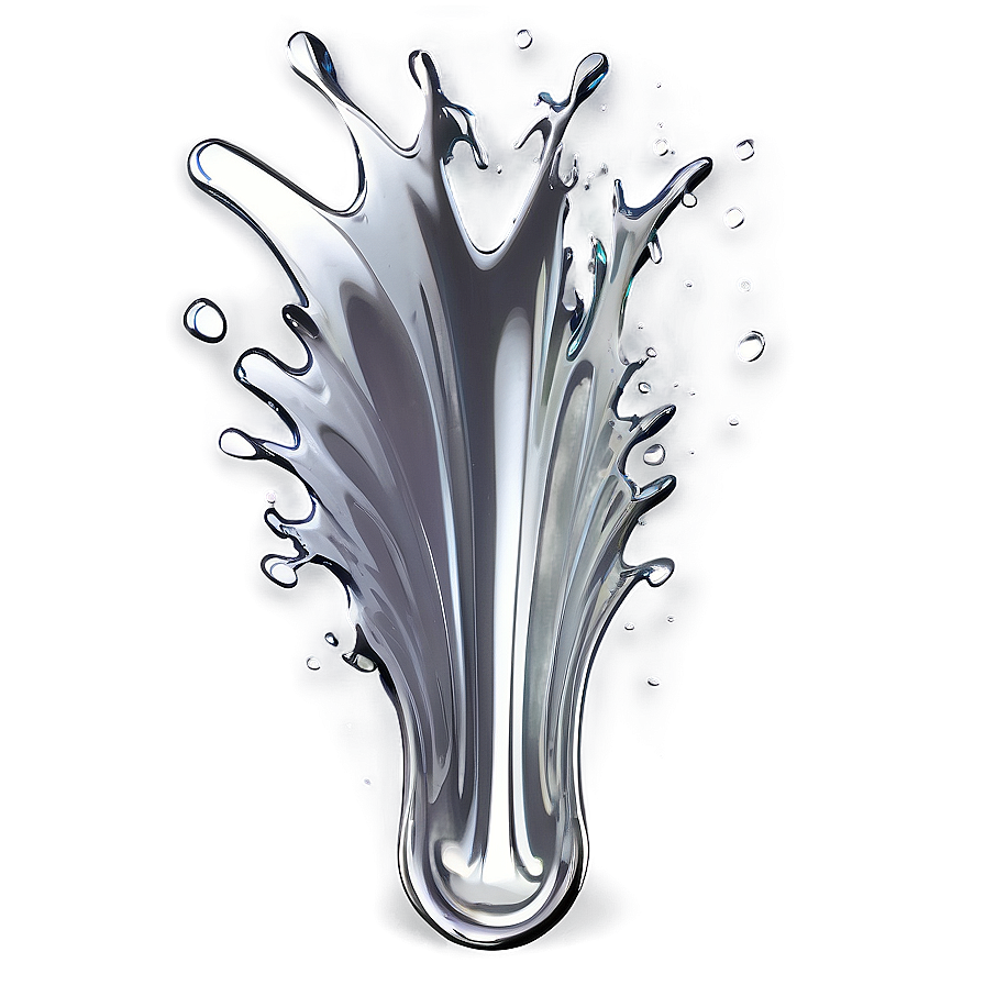 Silver Splash Png 67