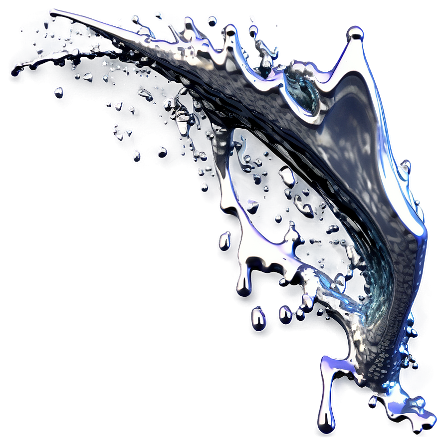 Silver Splash Png Nvo