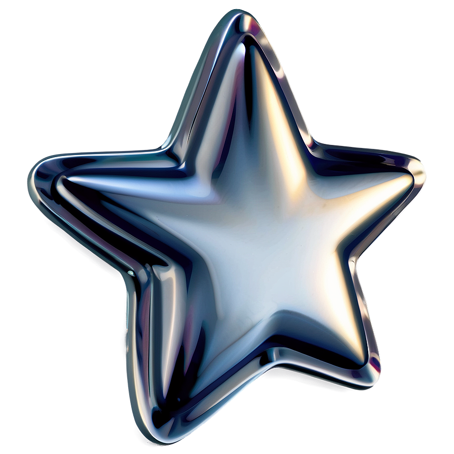 Silver Star Clipart Png 49