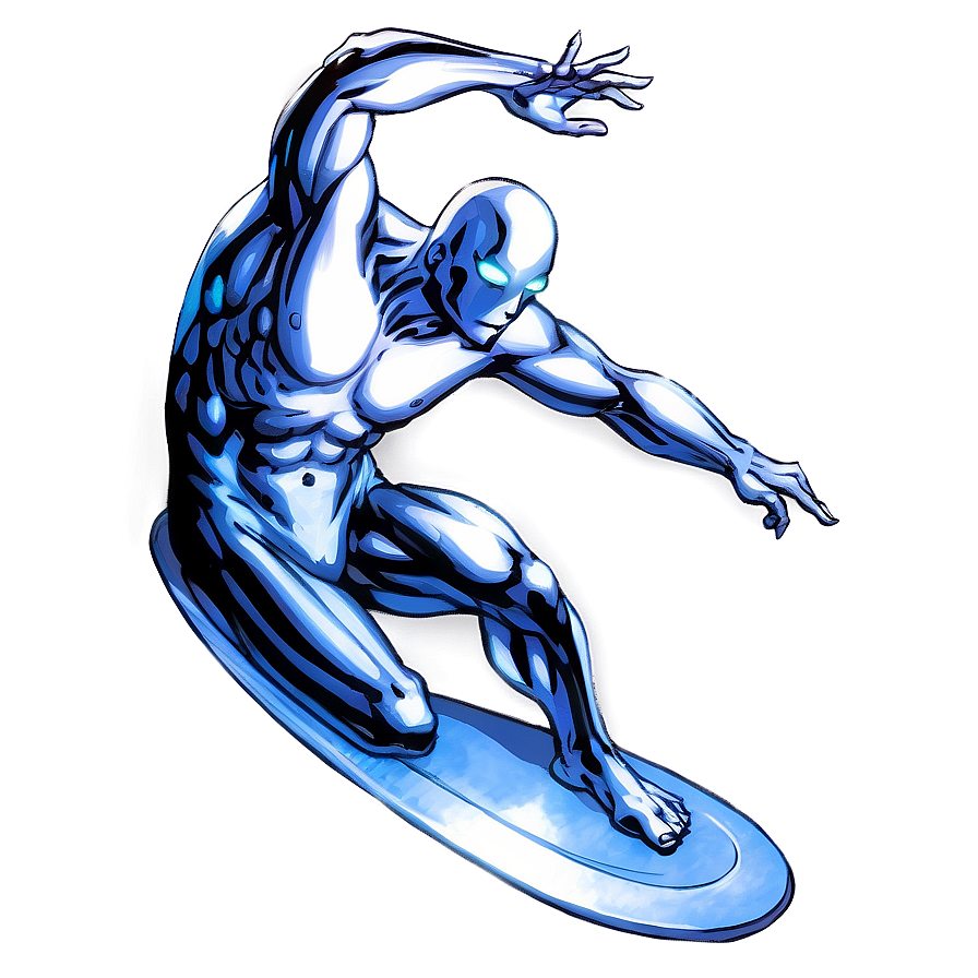 Silver Surfer Cosmic Energy Png 26