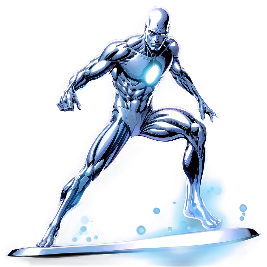 Silver Surfer Marvel Art Png 06202024