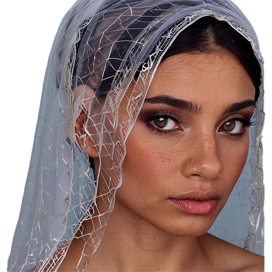 Silver Thread Veil Png 66