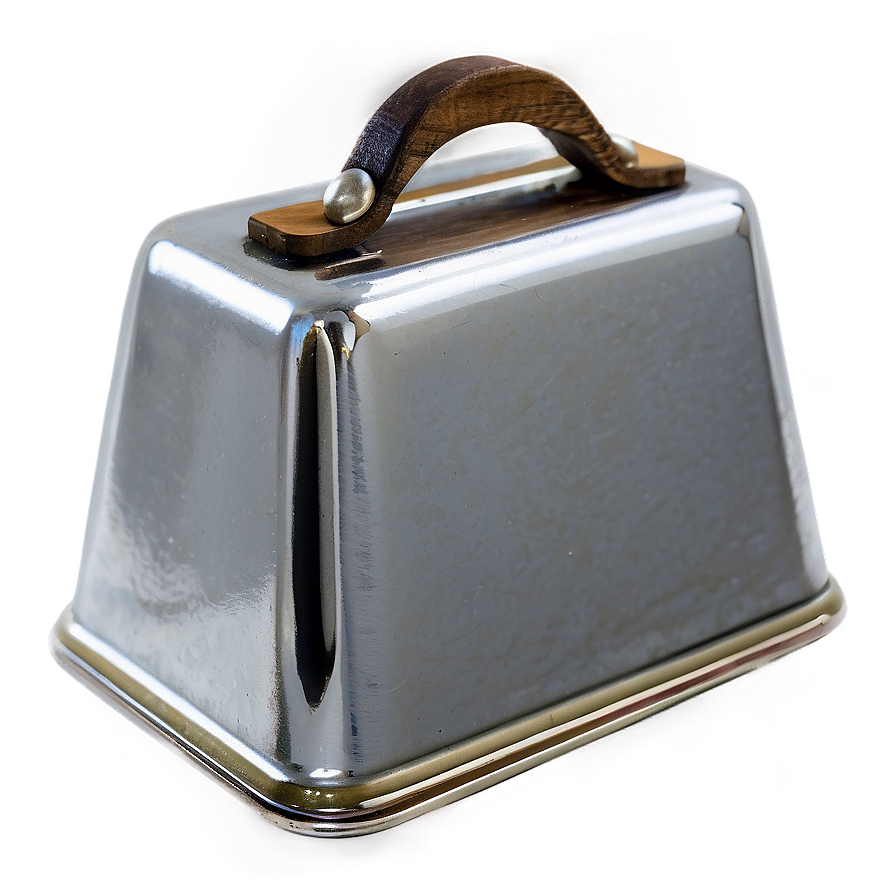 Silver-toned Cowbell Png 06132024