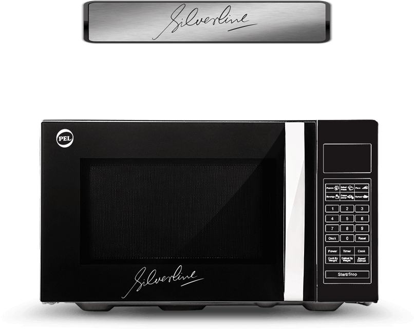 Silverline Microwave Oven Black