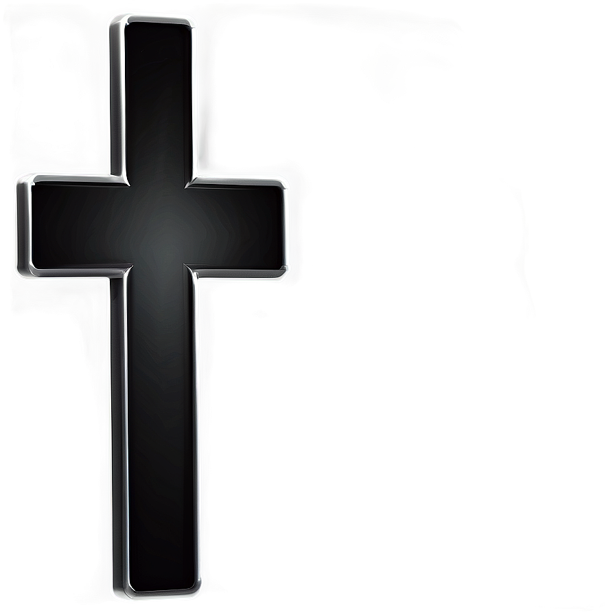 Simple Black Cross Png Nhp3