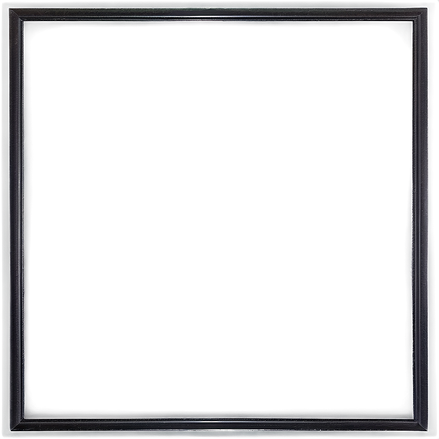 Simple Black Frame Png 05252024