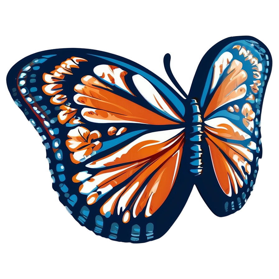 Simple Butterfly Graphic Png Auh46